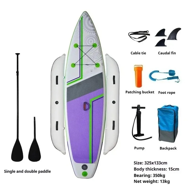 Inflatable SUP Kayak Fishing B - Fishing Kayak Rod Holder recension och pris