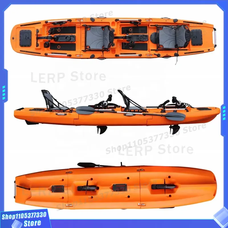 14.5FT Modular Kayak Double Se - Fishing Kayak Sit In recension och pris