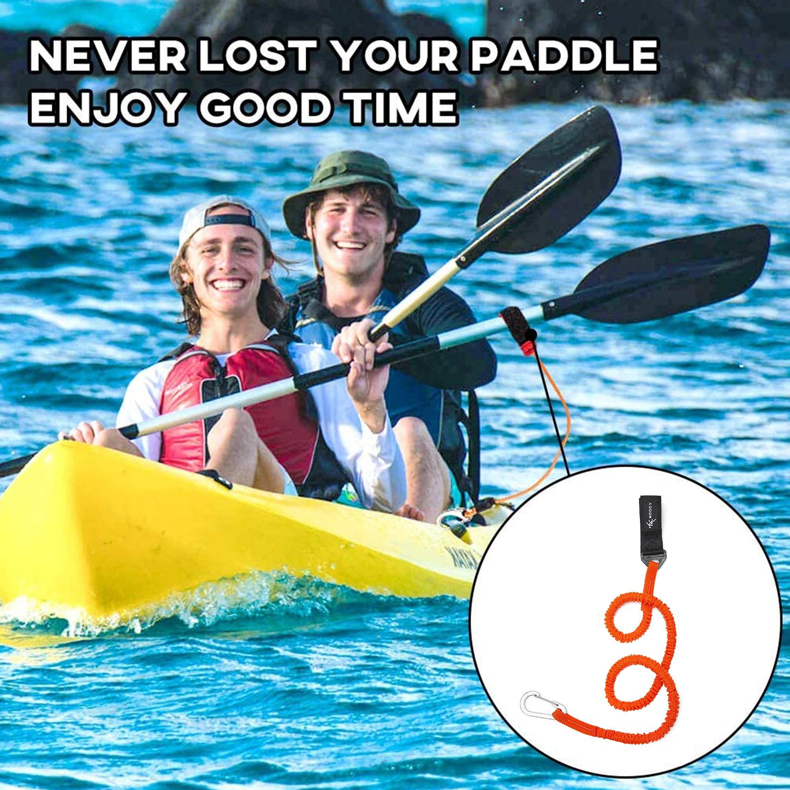Adjustable Elastic Kayak Paddl - Fishing Kayak Paddle Leash recension och pris