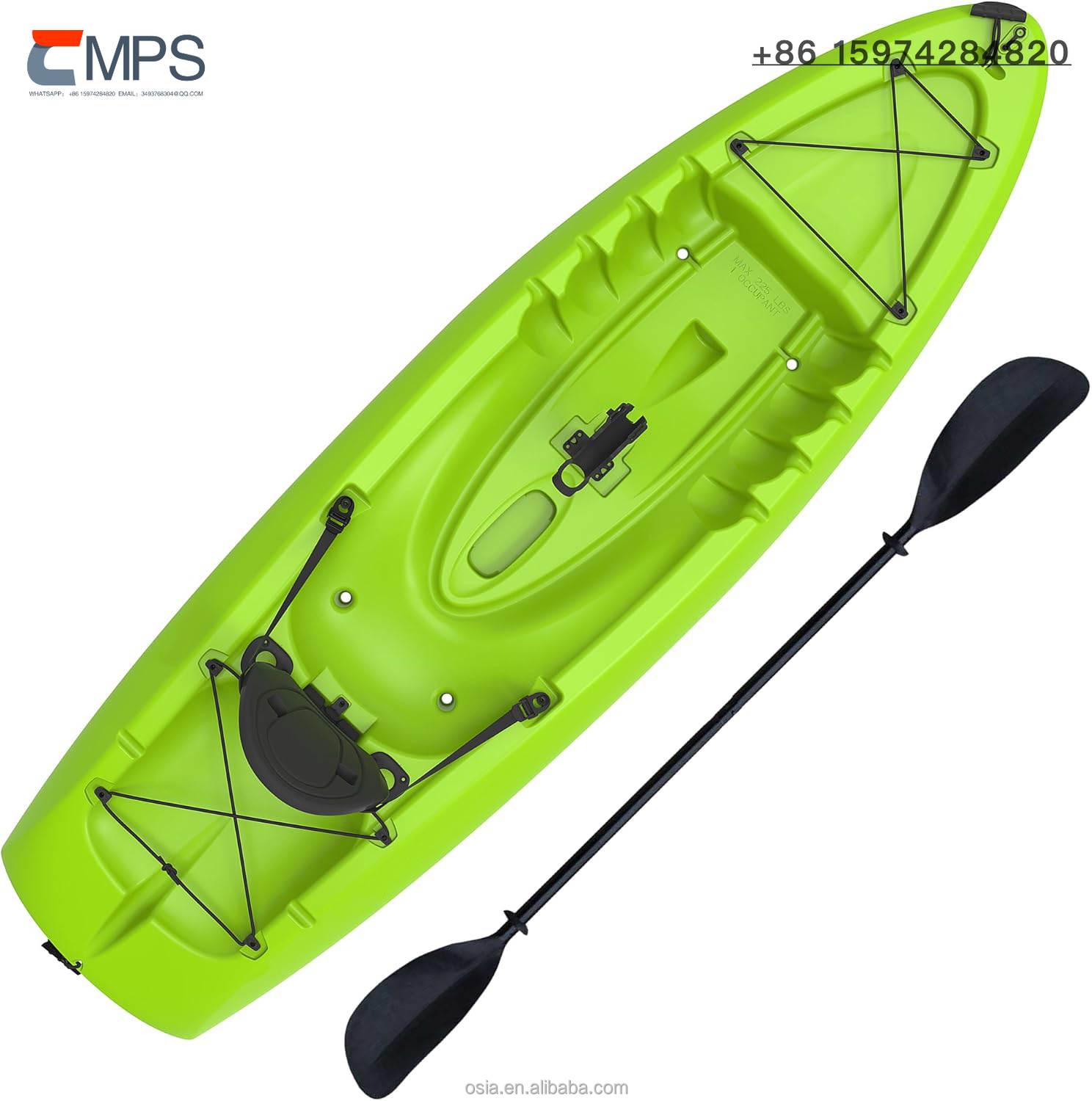 Outdoors Hard Plastic Fishing  - Fishing Kayak Sit In recension och pris