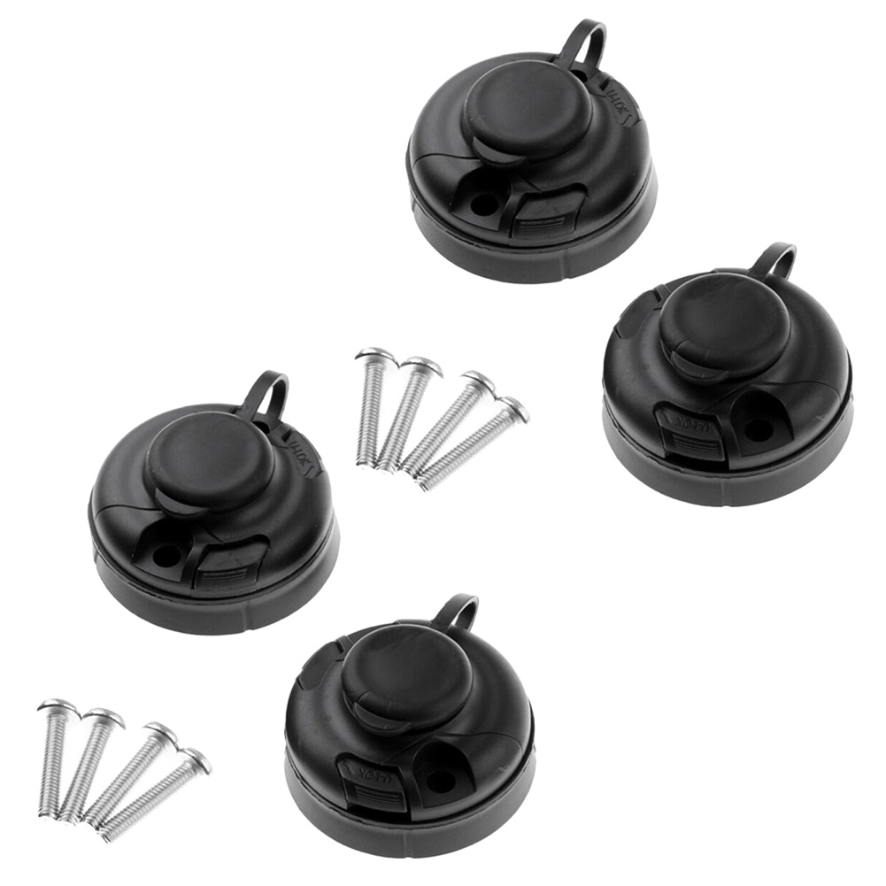 4Pcs Black ABS Fishing Rod Hol - Fishing Kayak Rod Holder recension och pris