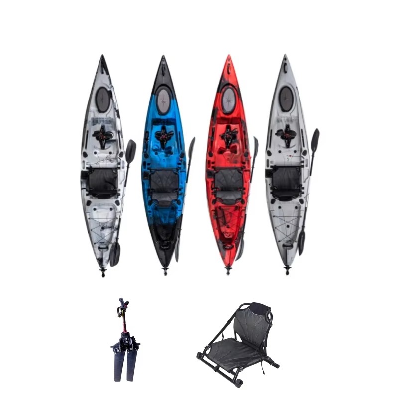 12 Feet Stable Pedal Fishing K - Fishing Kayak Pedal Drive recension och pris