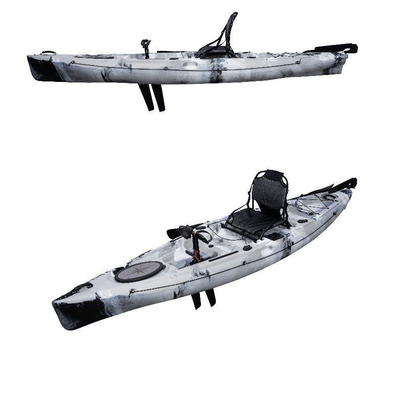 12 Feet Stable Pedal Fishing K - Fishing Kayak Pedal Drive recension och pris