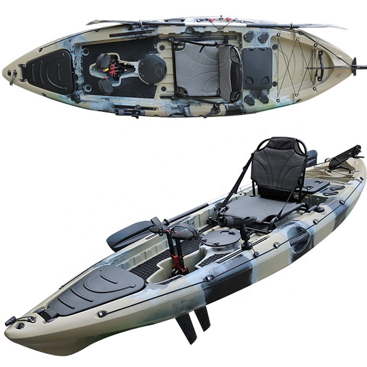 New Designed Plastic Kayak Fis - Fishing Kayak Pedal Drive recension och pris