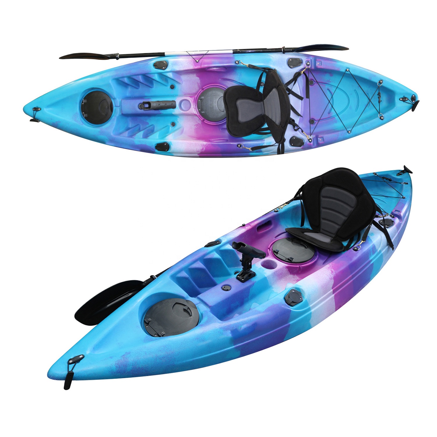 2026 10ft Single Person Plasti - Fishing Kayak Sit In recension och pris